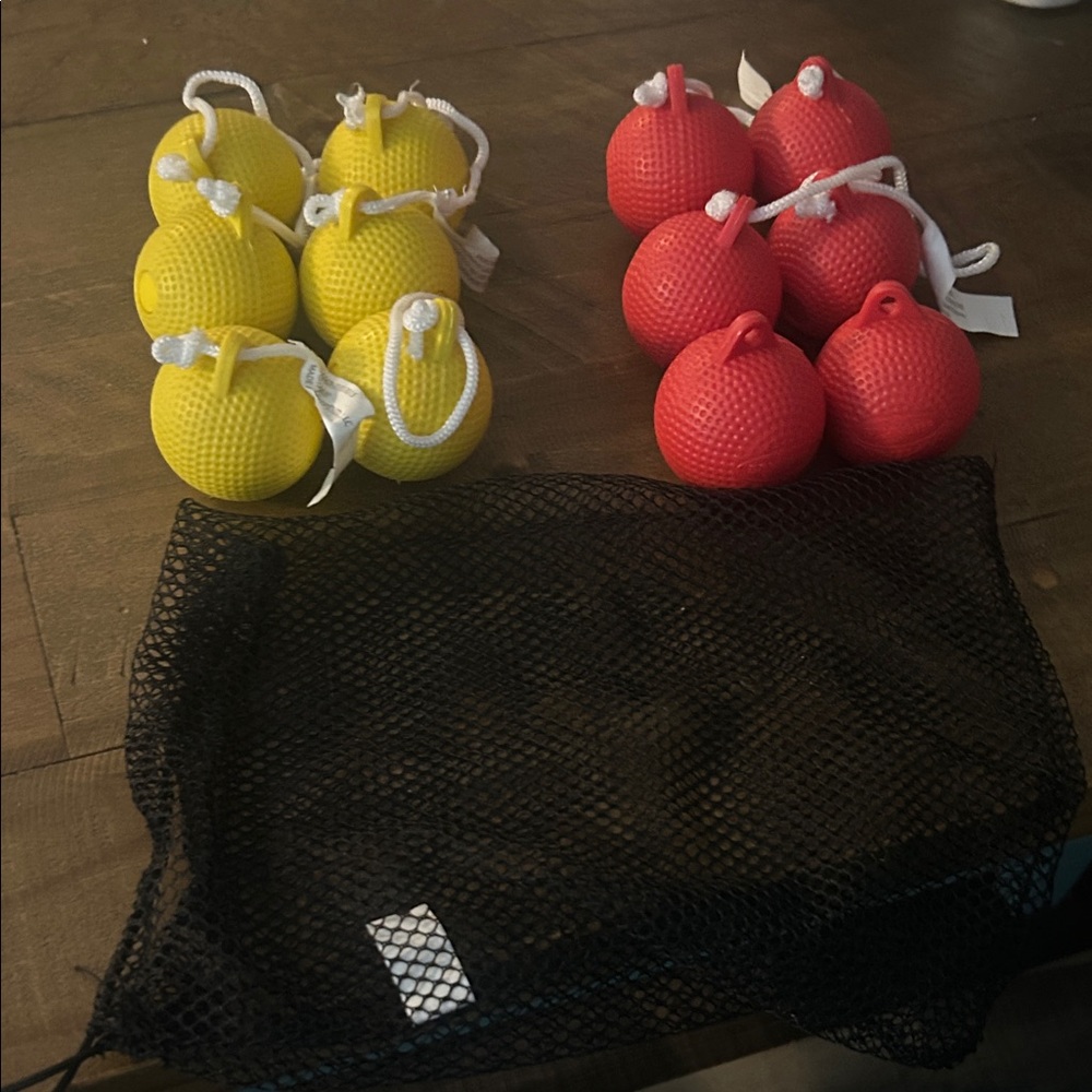 6 sets of EastPoint “Ladder Golf Balls” (LADDERS NOT INCLUDED)
